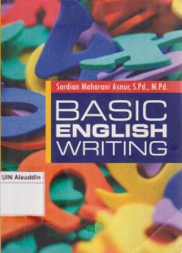 Image of Basic english writing