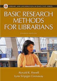 Image of Basic research methods for librarians