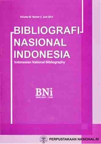 Image of Bibliografi nasional Indonesia=Indonesian national bibliografi
