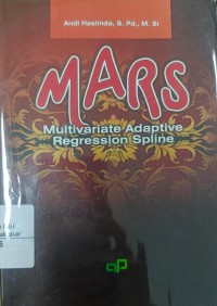 Image of Mars : Multivariate Adaptive Regression Spline