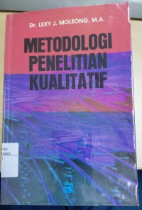 Image of Metodologi Penelitian Kualitatif