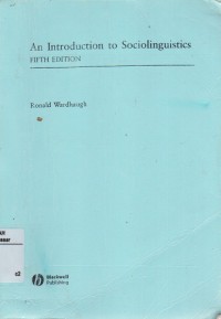 Image of An Introduction to Sociolinguistics: Fifth edition