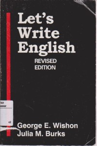 Image of Let's write English