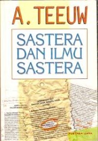 Image of Sastera dan ilmu sastera