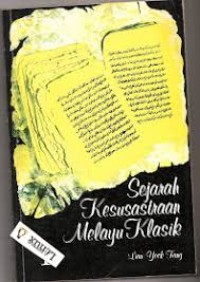 Image of Sejarah kesusastraan melayu klasik
